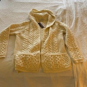 Aran Mor Irish wool sweater ladies large - new with tag